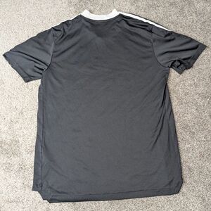adidas Men's Black and White Jersey